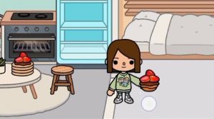 Как сделать блинчики и кексик в бесплатной локации в тока бока🥞🧁