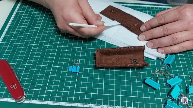 Кожаный чехол для ножа Victorinox своими руками #diy #victorinox #edc смотреть онлайн