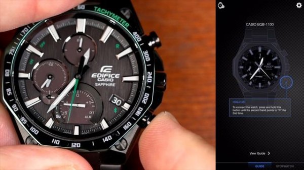 Casio Edifice EQB 1100 Review and Walkthrough including Edifice Connect App
