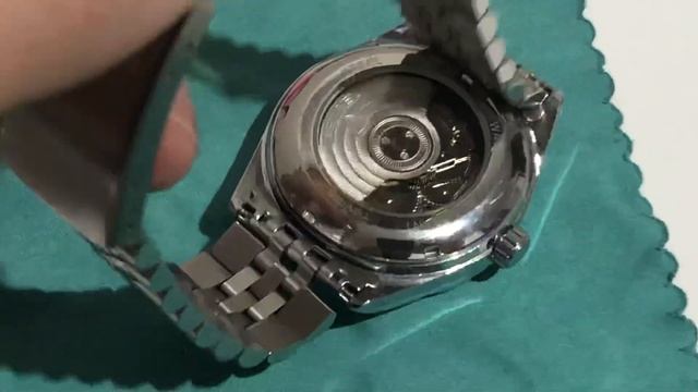 Tevise Datejust 20$ automatic Rolex Homage best watch ever. смотреть онлайн