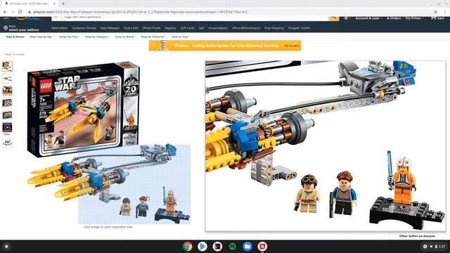 LEGO Star Wars Podracer review смотреть онлайн