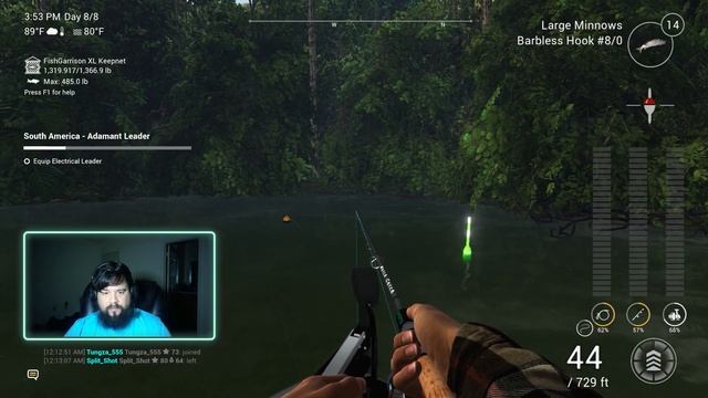 Arapaima-3, Me-1...I am not sure I am going to win... смотреть онлайн