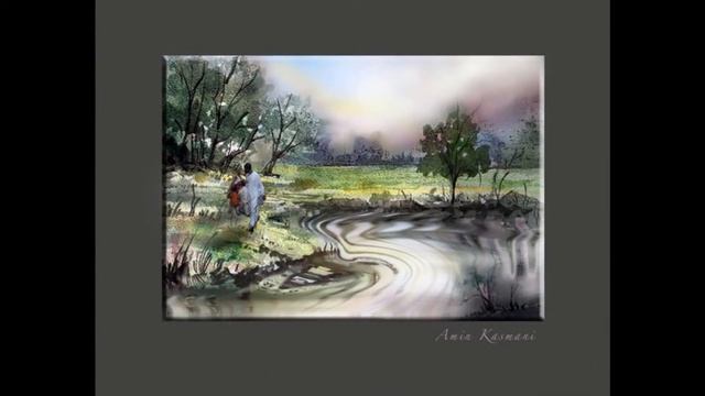 Amin Kasmani -Watercolor Artist смотреть онлайн