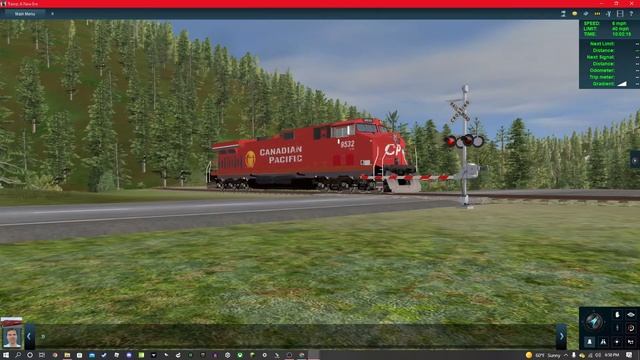 ATLS TRC Crossing Test With Custom Safetran Mechanical Bell Recording (Trainz A New Era)