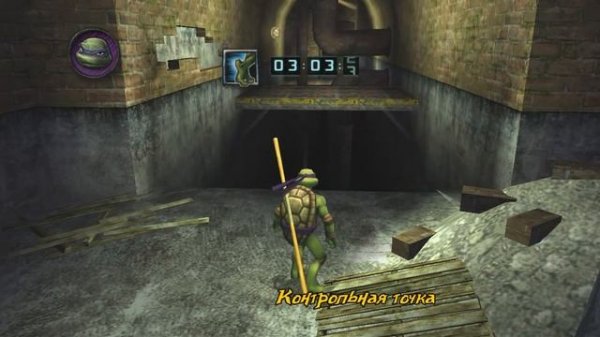 Teenage Mutant Ninja Turtles 2007 (TMNT): The Video Game [PC] - Mission 3 (1/2) - DONATELLO (Hard)