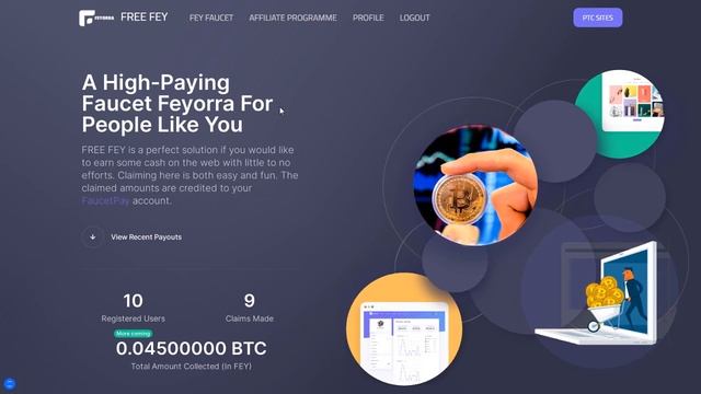 Обзор новых кранов FreeLTC и FreeFEY | Лайткоин и FEY бесплатно