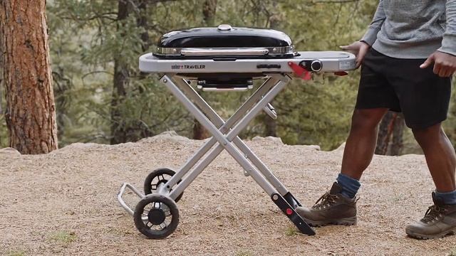 Weber Traveler: met één hand op te zetten. смотреть онлайн