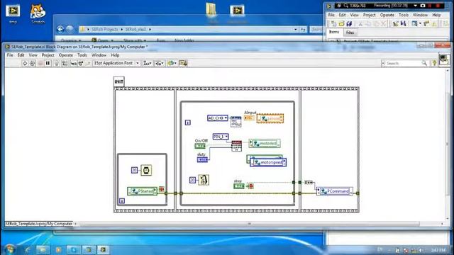 LabVIEW-ի կրառմամբ ՍեՌՈԲ ղեկավարման տուփի ծրագրավորման տեսադաս N1