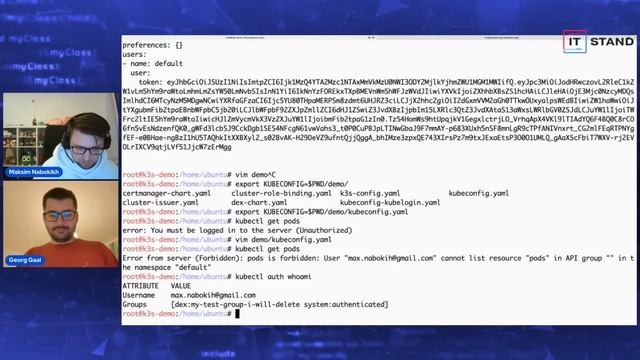 Dex аутентификация в Kubernetes + GitLab - Максим Набоких смотреть онлайн