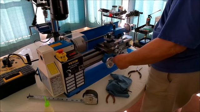 First Use: Vevor 7x14 Mini Lathe