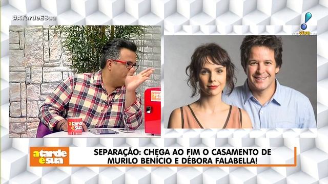 Débora Falabella desiste de trabalho com Murilo Benício após separação смотреть онлайн