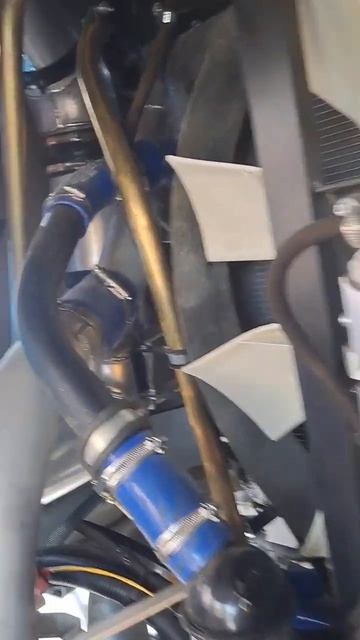 Обдув радиатора автобуса МАЗ,на гидроприводе. смотреть онлайн