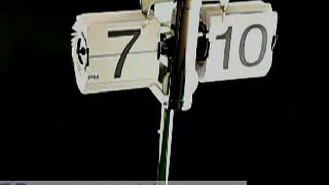 Retro Flip Clock with retractable stand смотреть онлайн