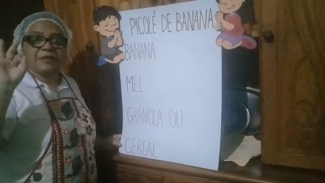 Culinária 26/03 Picolé de banana - Prof. Rita Q.I Centro Educacional смотреть онлайн