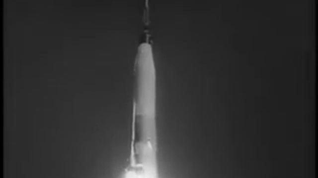 Enos The Chimpanzee Travels To Space On NASA's Mercury Atlas 5 1960 Video