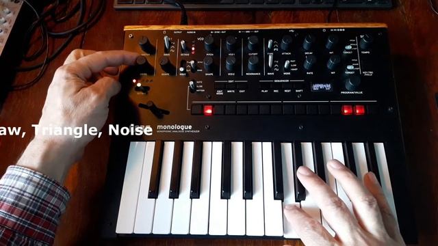 Korg Monologue_without words_sound demonstration смотреть онлайн