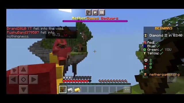 Minecraft Bedwars Server Address смотреть онлайн