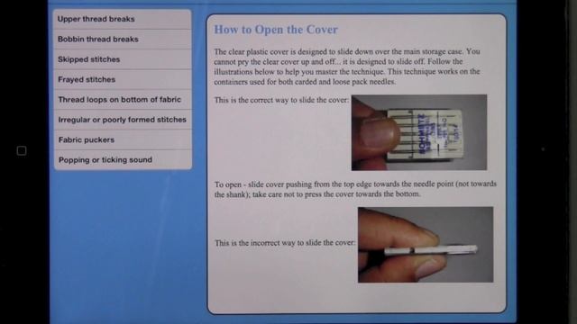 How to Use the Schmetz Needle App смотреть онлайн