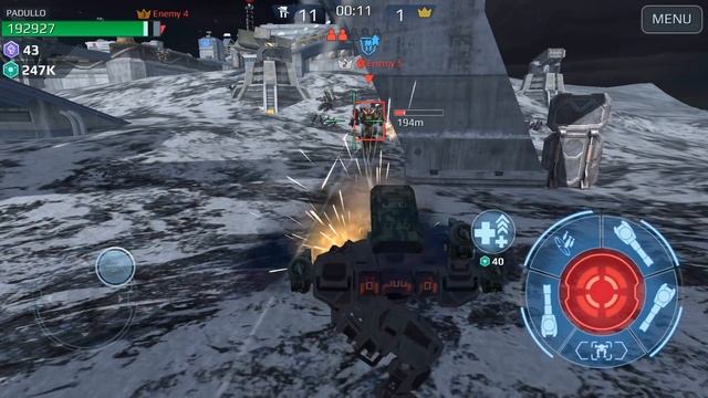 War Robots Spectre Leo Blitz Mercury Free for All Gameplay смотреть онлайн