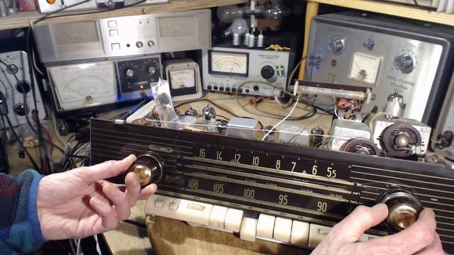 Nordmende Caruso Console Video #15 - AM IF & RF Alignment смотреть онлайн