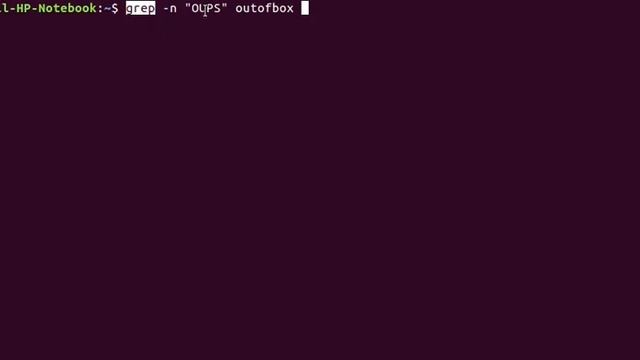 Cookie #3 to learn Linux from scratch : grep -n command смотреть онлайн