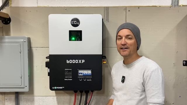 EG4 6000XP 48v off grid inverter follow up testing смотреть онлайн