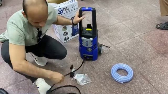 Blue clean high pressure washer 143 - مغسلة بلوكلين ١٢٠ بار смотреть онлайн