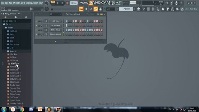 Делаю бит в fl studio 20! смотреть онлайн