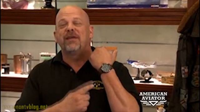 American Aviator Watch Commercial With Rick Harrison From Pawn Stars As Seen On TV Aviator Watch