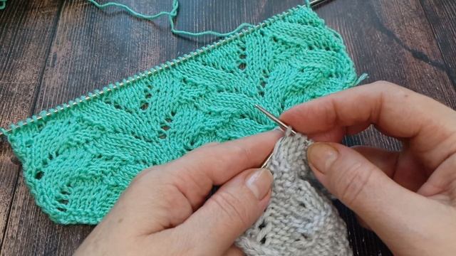 Узор спицами для кардиганов,кофточек,футболок,юбочек... смотреть онлайн