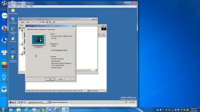 Windows 2000 Advanced Server build 2190(Pre-RTM) смотреть онлайн