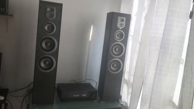 JBL ES80, Yamaha R-S201 video Demo. (1) смотреть онлайн