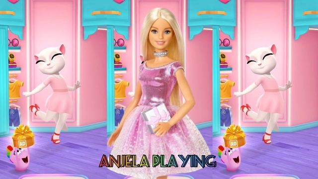 My Talking Anjela 2 New Update Gameplay/Makeover Barbie #barbie смотреть онлайн
