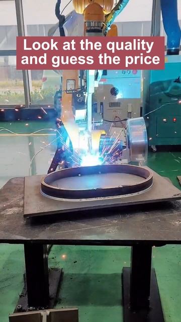 Thirst for Efficiency: An Unforgettable Welding Robot Welding Demo смотреть онлайн
