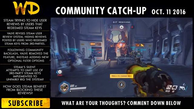 Valve bans Digital Homicide from Steam! Steam creates new review score system! Community Catch-Up # смотреть онлайн
