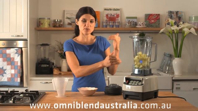 OmniBlend Wet Chopping Vegtables Recipe Power Blender смотреть онлайн