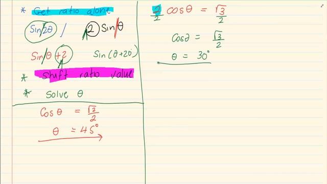 Grade 10: Trigonometry : Using a calculator to solve for theta смотреть онлайн