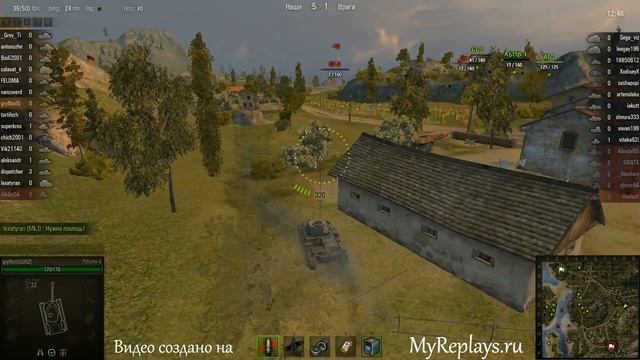 WOT: Рудники - PzKpfw II - 7 фрагов - Воин, смотреть онлайн