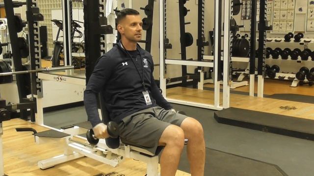 Basic Weight Training-Seated DB Lateral Raise смотреть онлайн