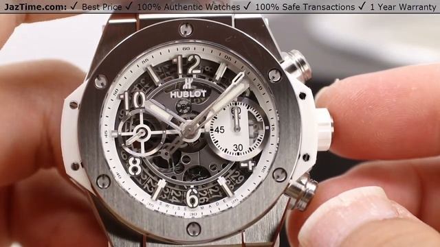 ▶ Hublot Big Bang Unico Titanium White Skeleton 42mm Dial & Rubber Strap 441.NE.2010.RW - REVIEW смотреть онлайн