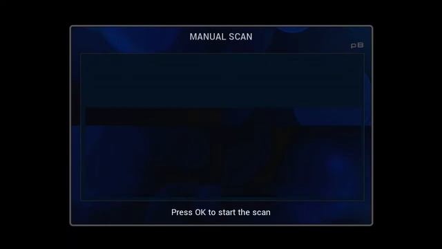 WeTek Play Enigma 2 Channel Scan