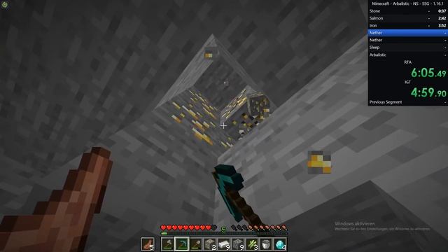 [FWR] Minecraft Arbalistic No Structures SSG 1.16.1 in 12:41.7 -- (12:37.8 IGT) смотреть онлайн