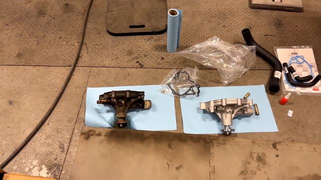 How to replace the water pump on a 5.0 Foxbody Mustang, or Solve those Cooling Problems Part 1 смотреть онлайн