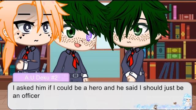 MHA// Canon Deku meets my AU's//Gachaclub// Part 2// смотреть онлайн