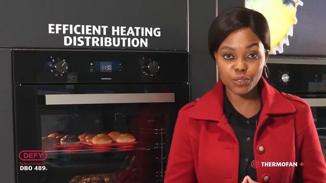 DEFY Thermofan+ Slimline Oven DBO 489 смотреть онлайн