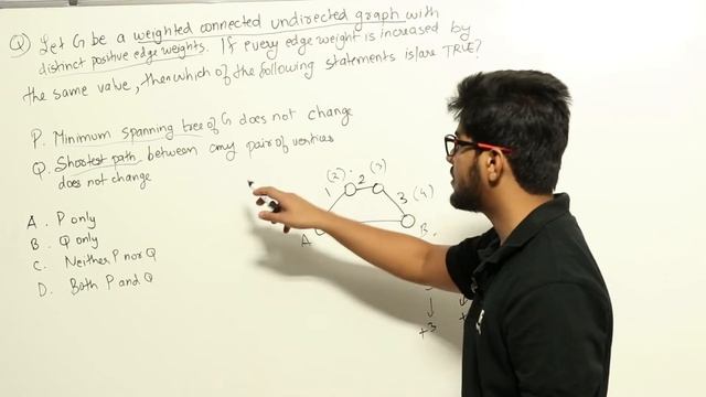 Data Structures | Graphs | CS GATE PYQs | GATE 2016 Set-1 Solutions | Solutions Adda | Q1| GATE 202 смотреть онлайн