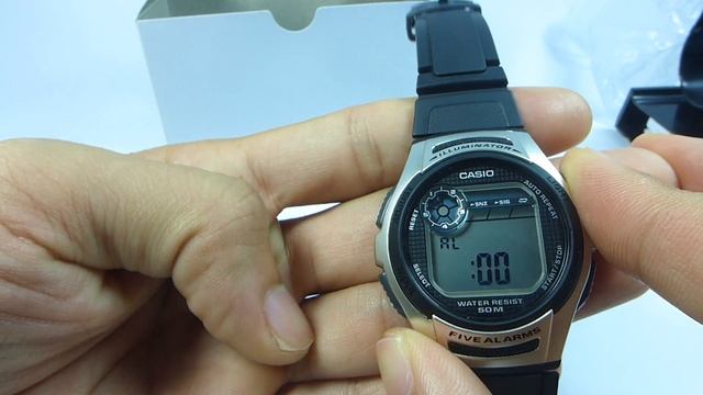 Đồng hồ casio STANDARD W-213-1AV смотреть онлайн