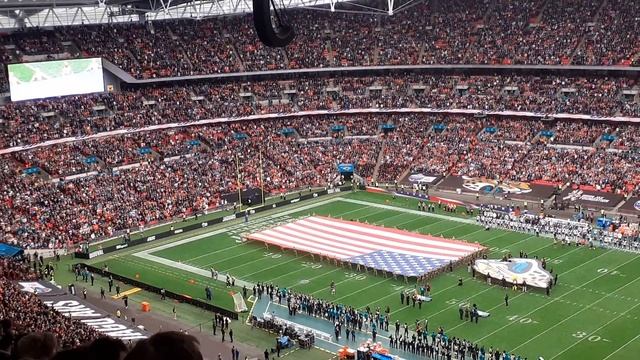 US National Anthem 2022 NFL London Game смотреть онлайн