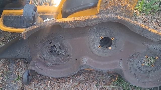 cub cadet lt1045 deck rebuild pulley spindle belt blades смотреть онлайн