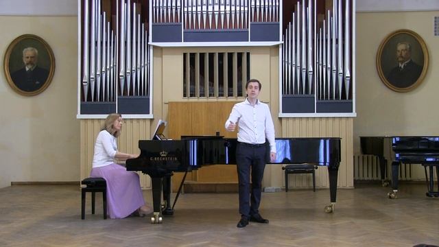 Максим Касторский - Каватина Фигаро из оперы "Свадьба Фигаро". Моцарт. 1-й курс. смотреть онлайн